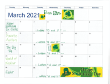 March 2021 Bee